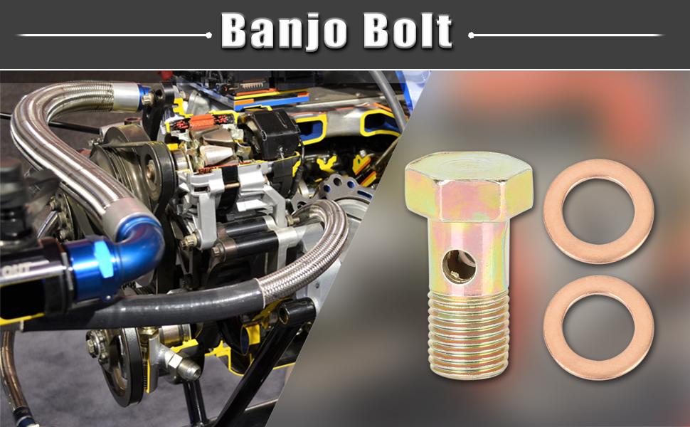 what is a metal banjo bolt?